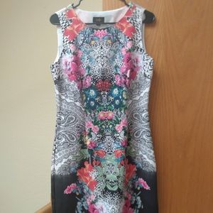 Fun patterned dress!